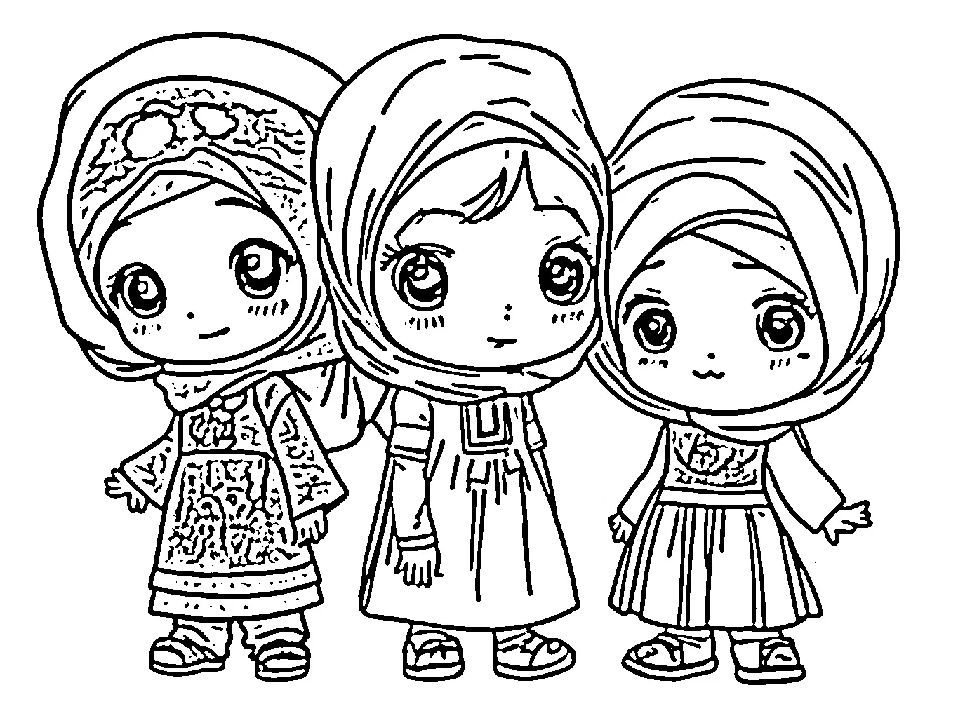 gambar anak hijab